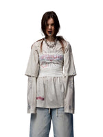 Vintage Rhinestone Washed T-shirt