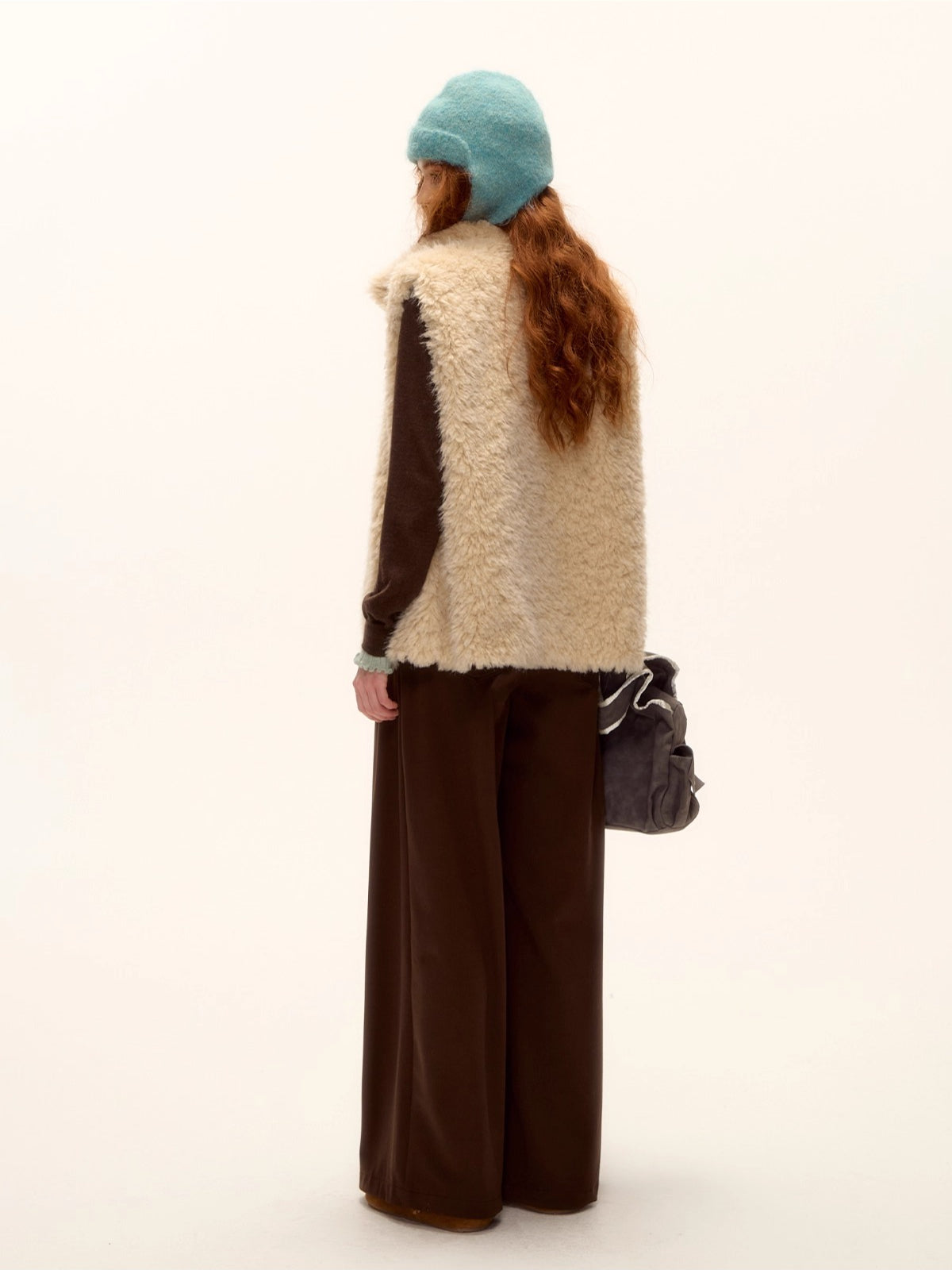 Reversible Check Fleece Vest