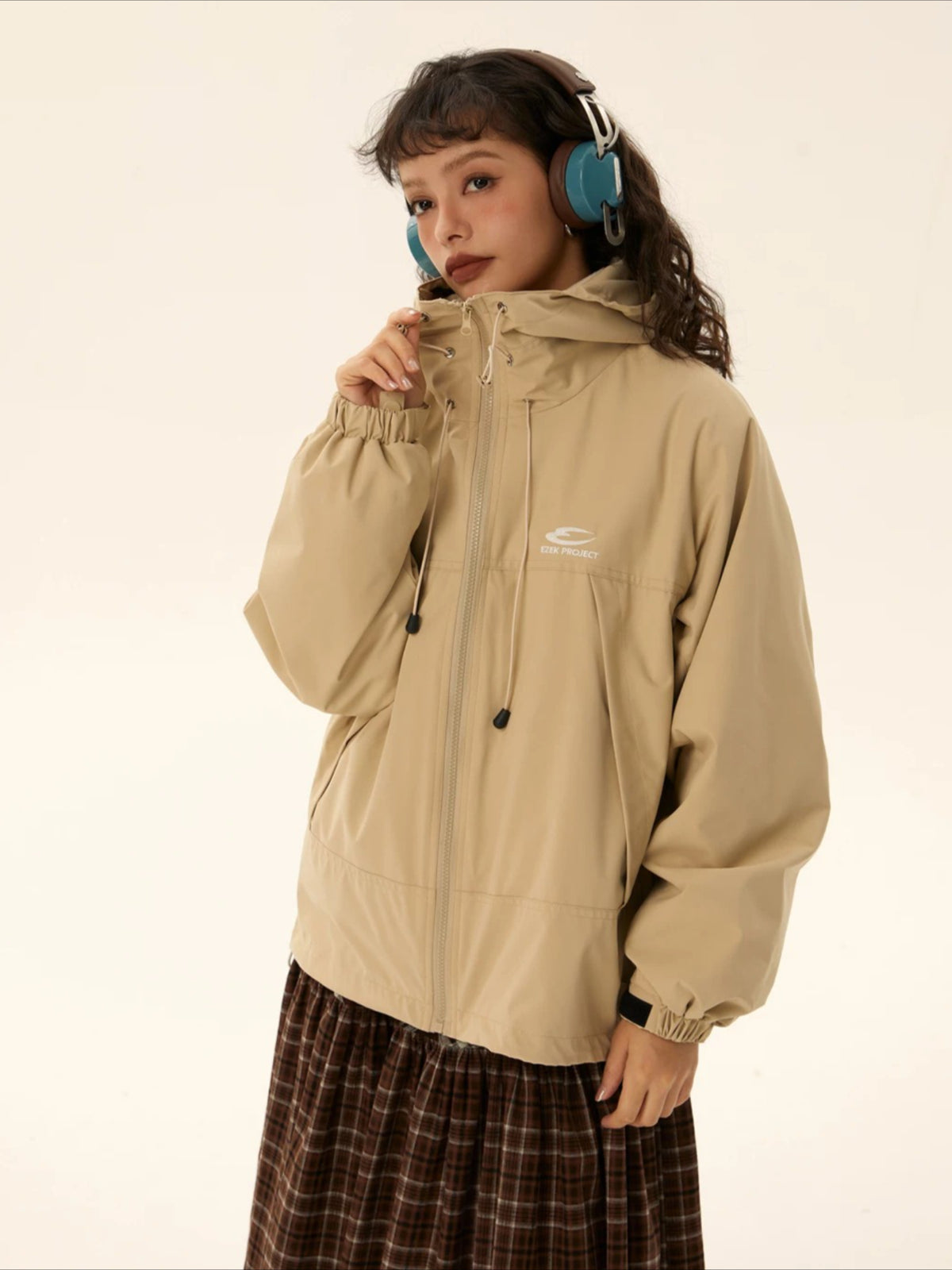 Retro Windbreaker Jacket