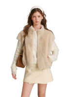 Cloud Soft Mink Vest Jacket