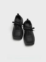 Platform Leather Sneakers