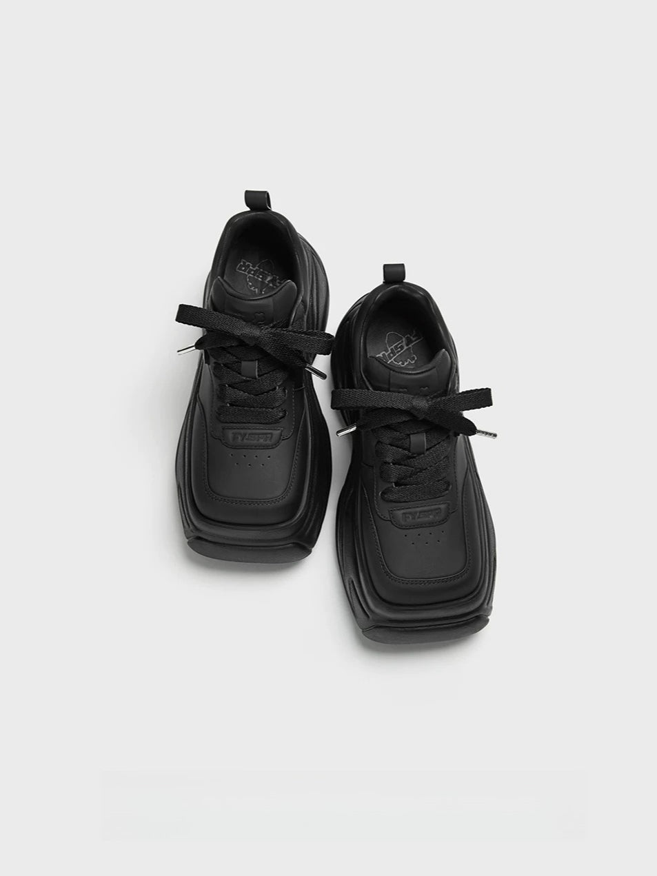 Platform Leather Sneakers