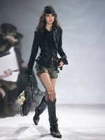 Gothic Ruffle Blouse