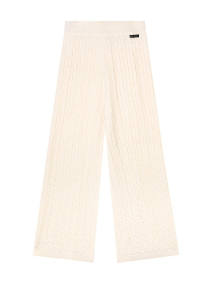 Cable Zip Hoodie Pants Set