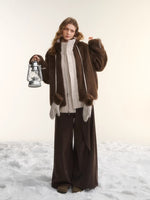 Layered Relaxed Wide Pants