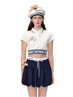 Short-fitting Polo T-shirt