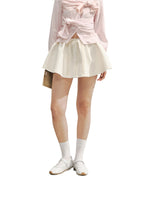 Romantic College Two-piece Mini Skirt