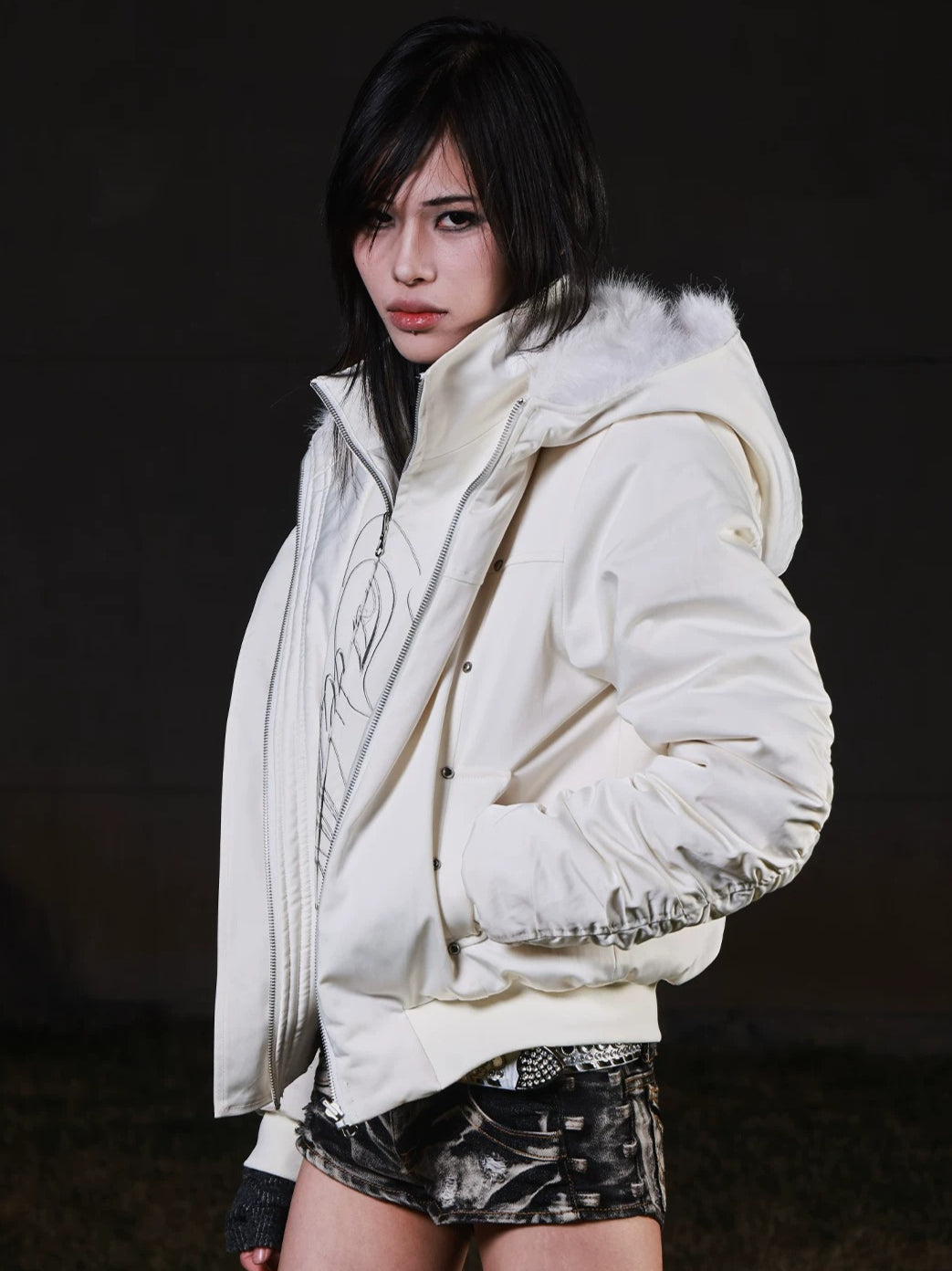 Detachable Collar Jacket