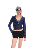 Cashmere Hoodie Jacket