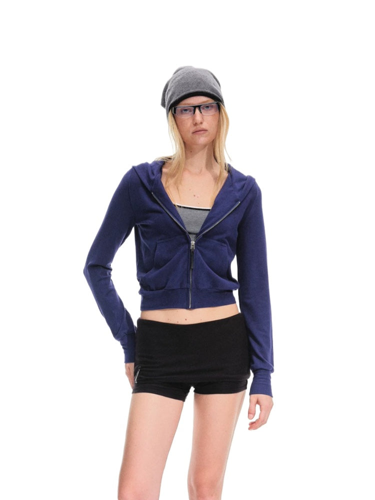 Cashmere Hoodie Jacket