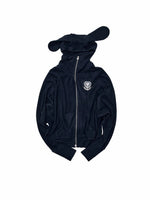 Dog-Ear Hoodie & Flared Pants Set
