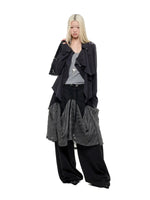 Korean Asymmetric Collar Shirt