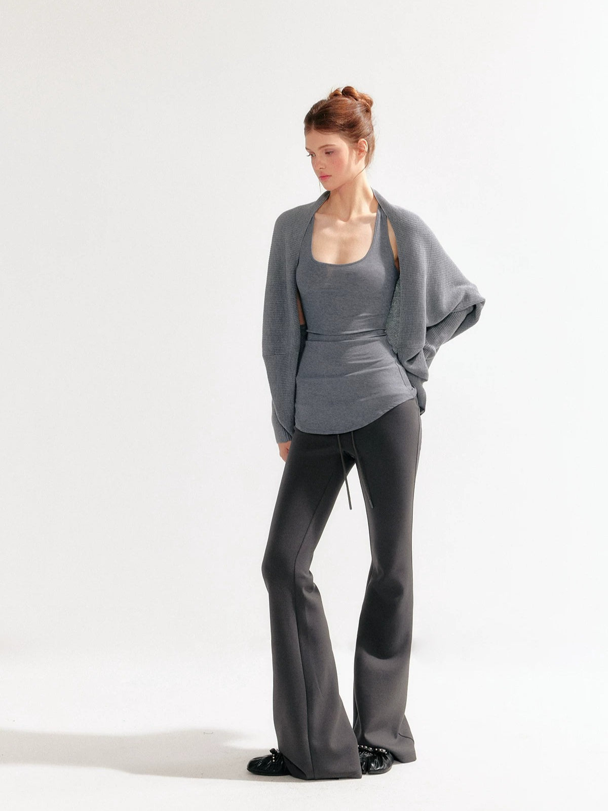 Low Waist Flared Active Pants