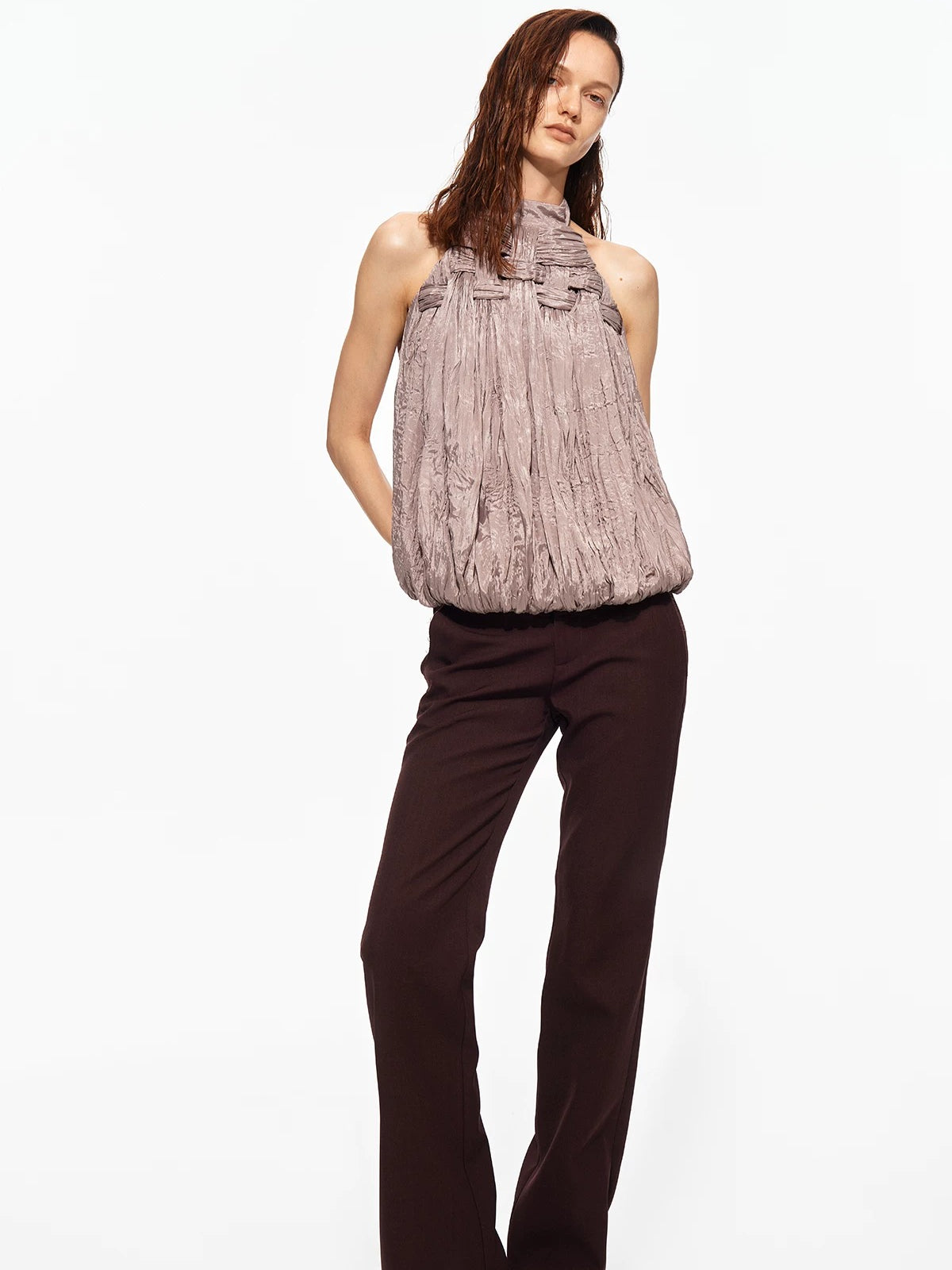 Knitted Halter Vest