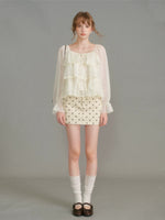 Chiffon Ruffle Blouse