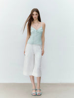 Butterfly Tie Tank Top & Skirt Set