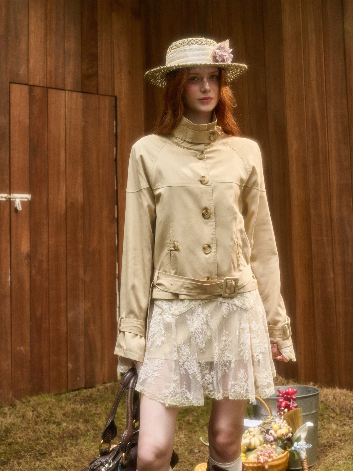 Relaxed Trench Jacket