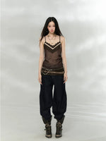 Embroidered Straight Denim Jeans