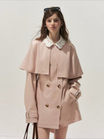 Detachable Cape Trench Coat