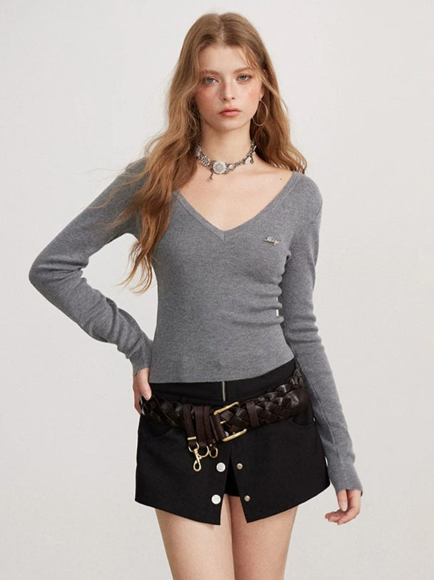 Reversible Knit Top
