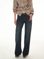 Vintage Blue Straight Jeans