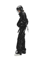 Punk Stand Collar Leather Jacket