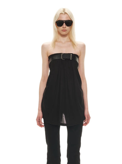 Draped Bandeau Top