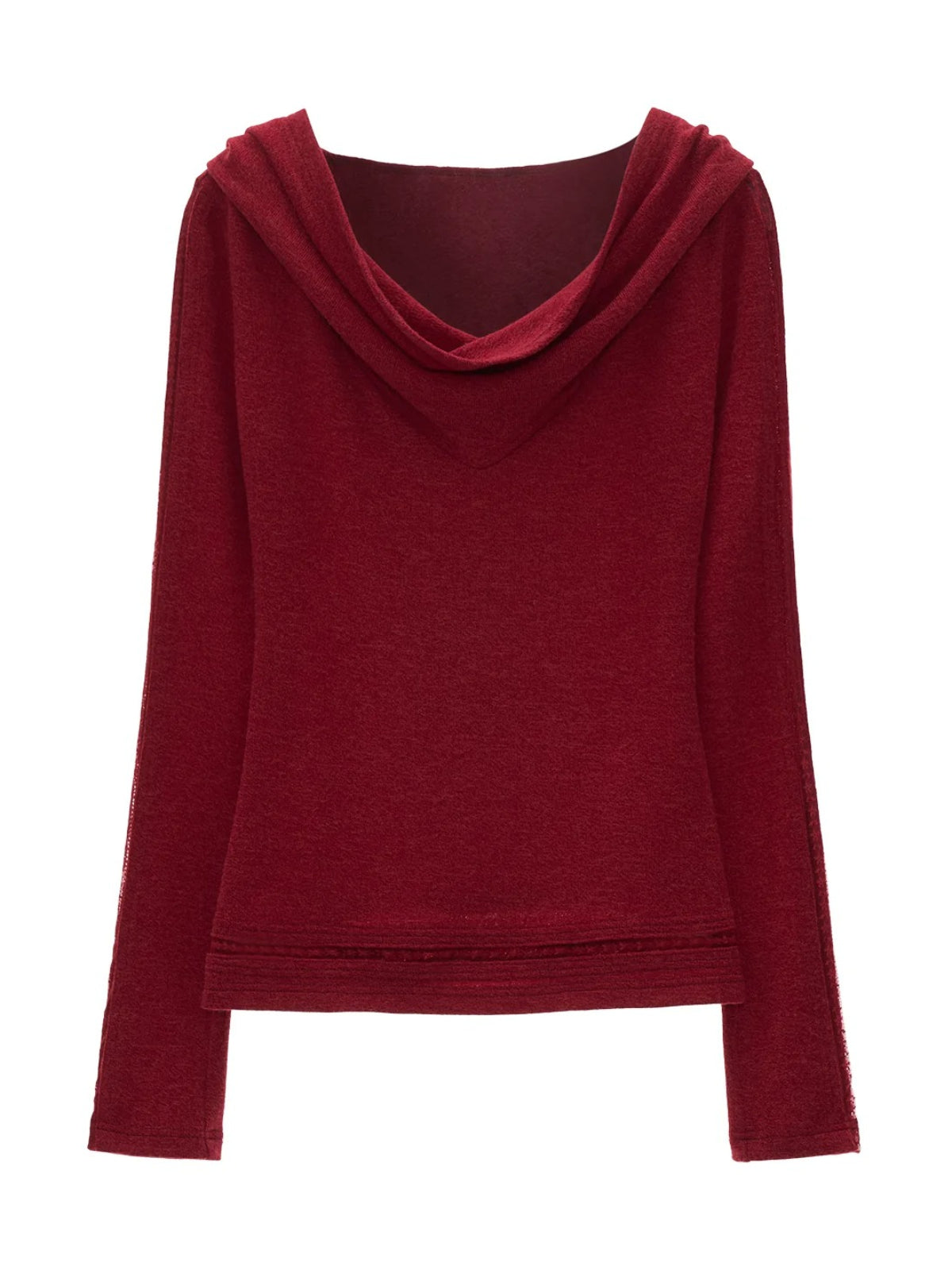 Soft Draped Off Shoulder Fitted Top