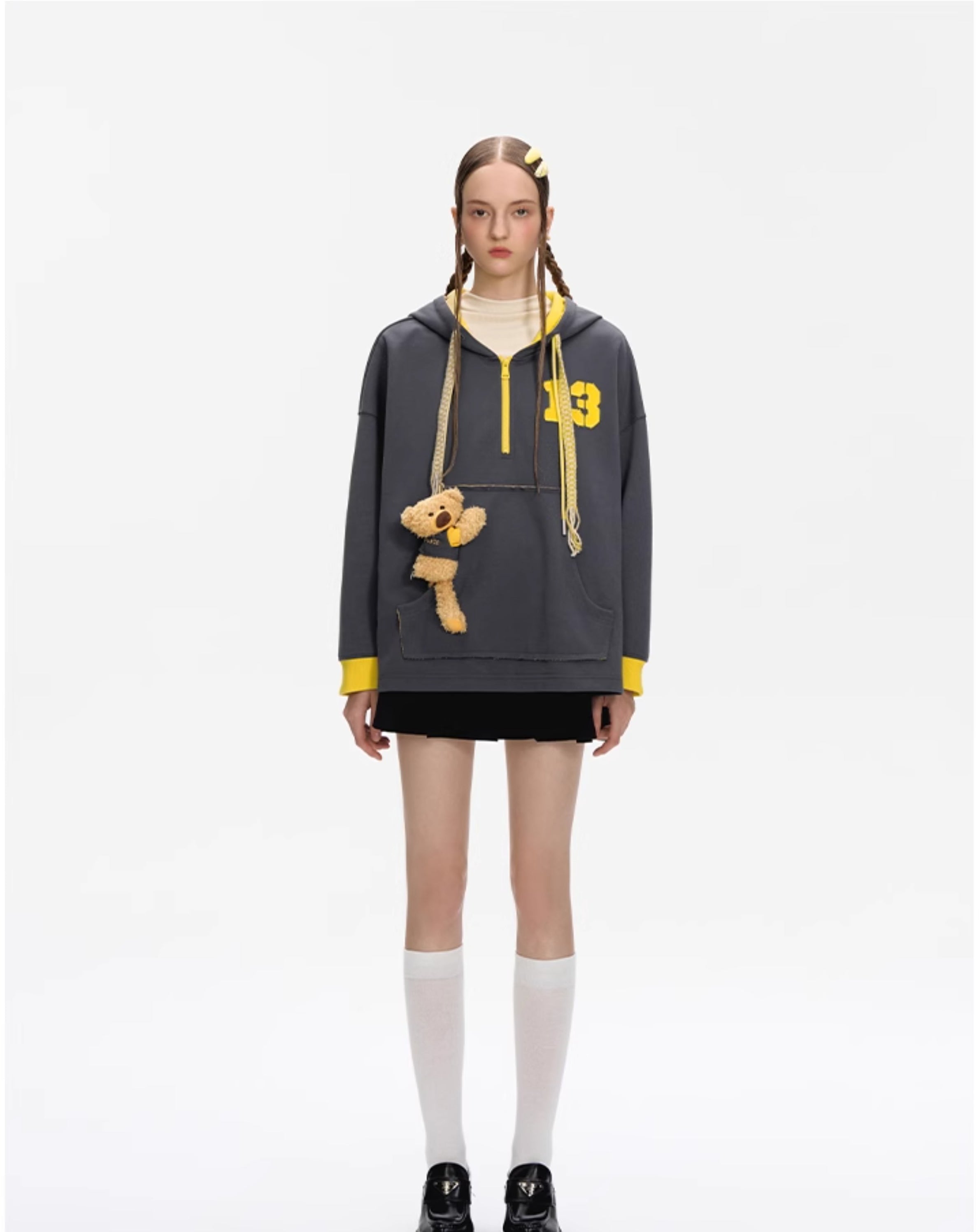 Pocket Bear Youth Hoodie