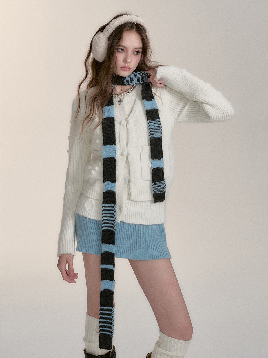 Wool-Blend Two-Piece Sweater Set