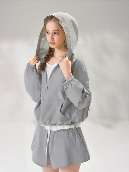 Hooded Drawstring Set