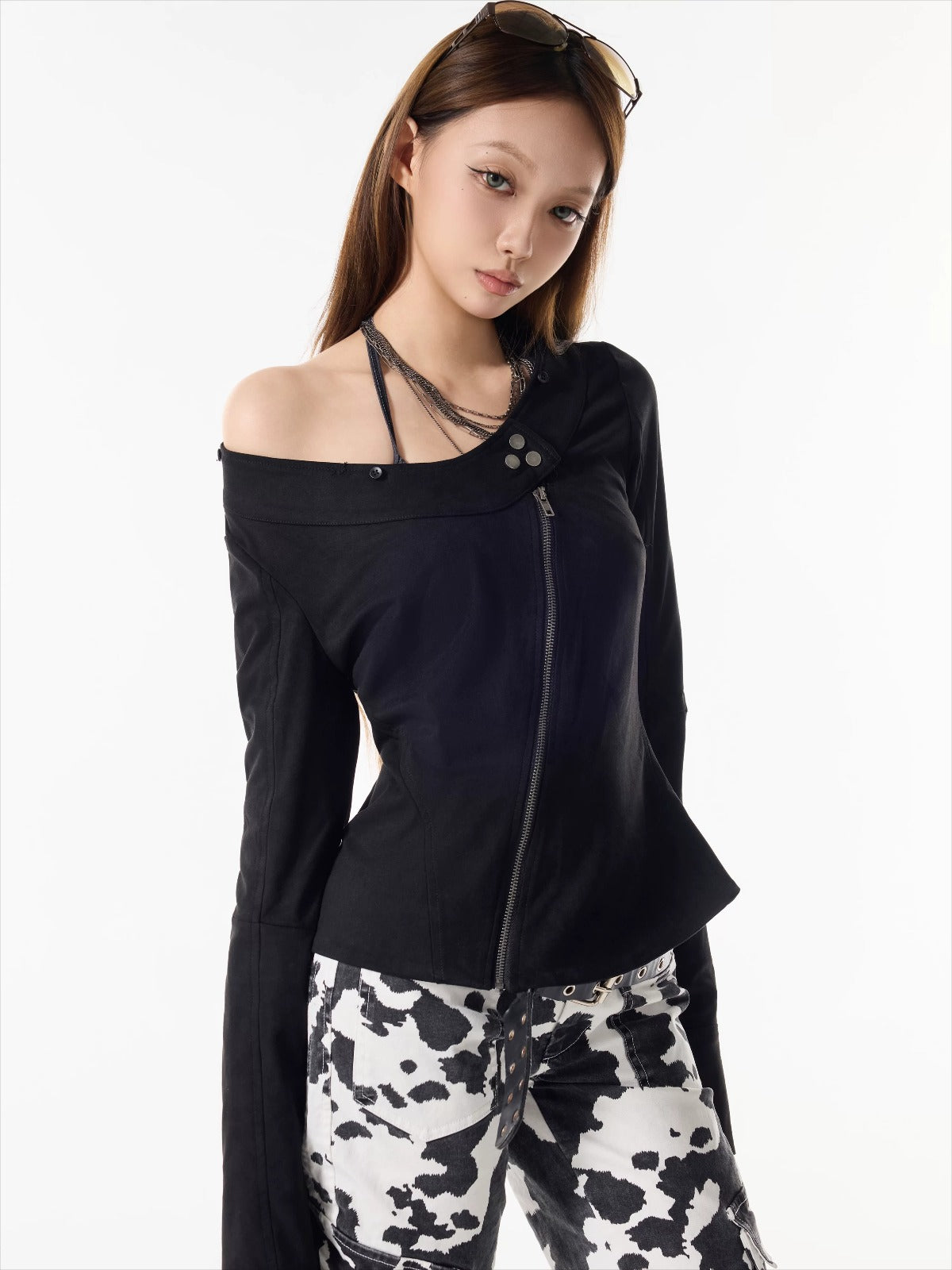 Suede Collar Jacket