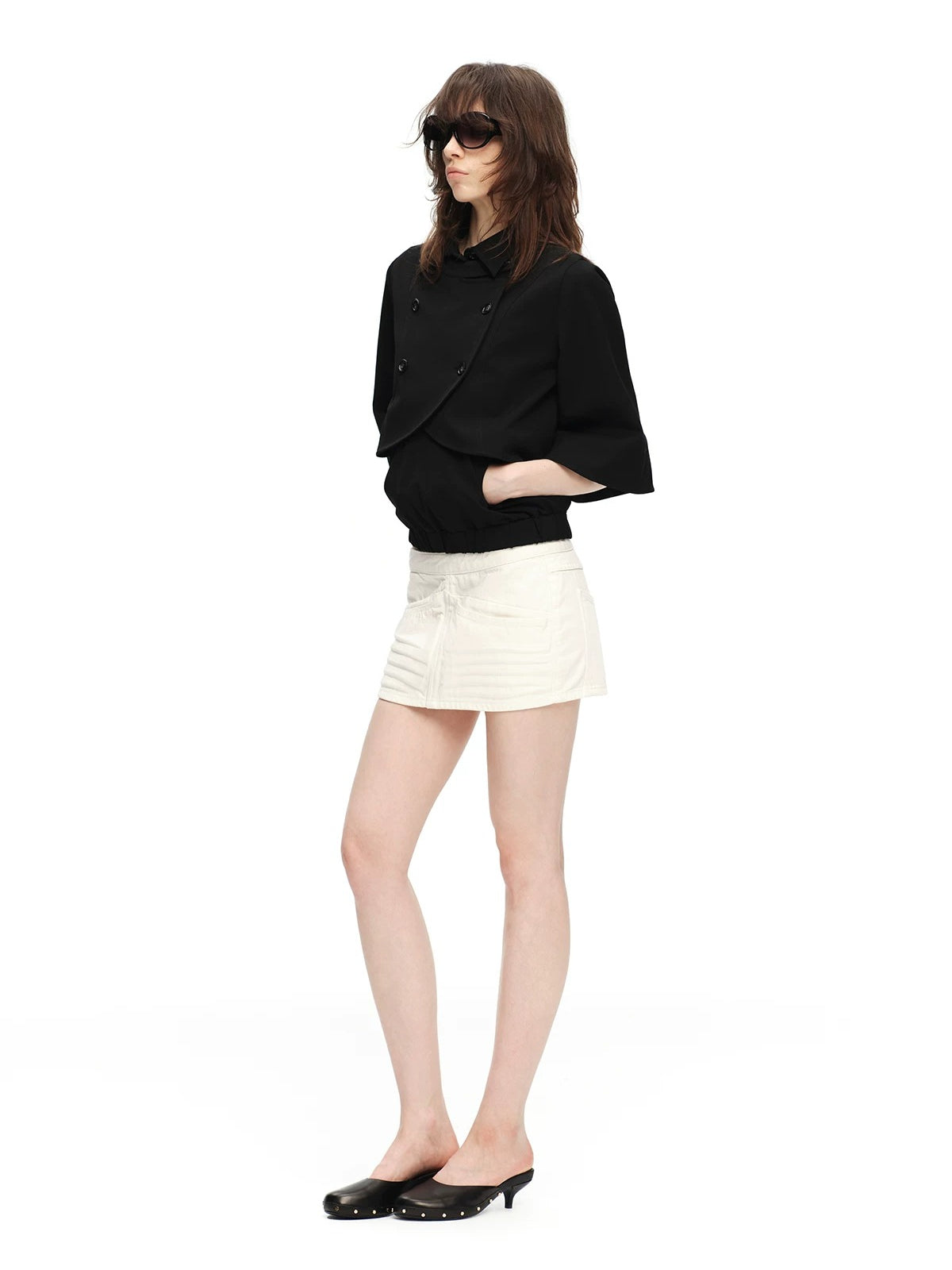 Two-Piece Cape Jacket