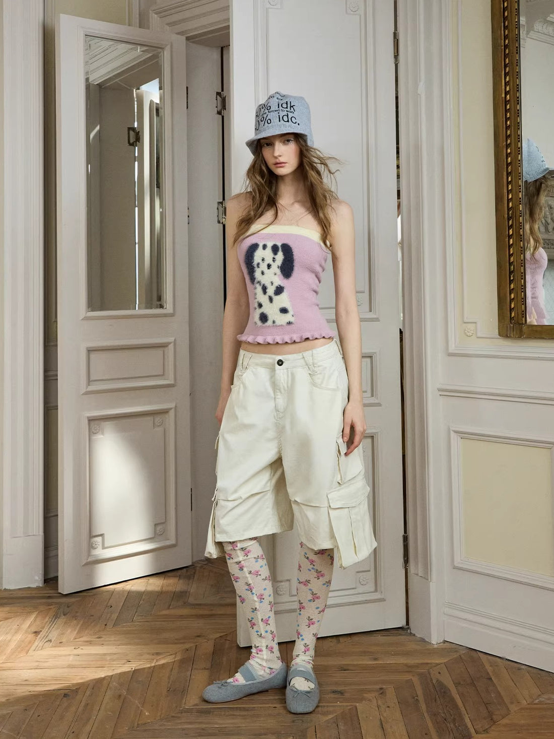 Faux Fur Dog Tube Top