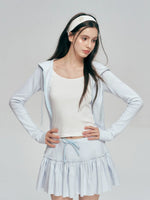 Contrast Hooded Sweatshirt