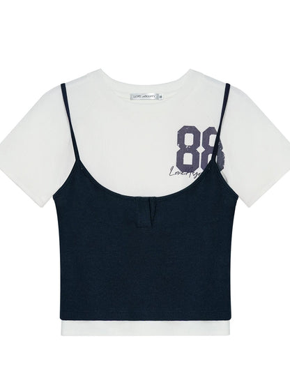 Vintage Layered Top