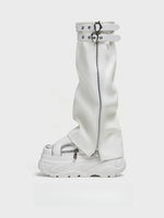 Platform Mule Sandals