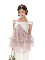 Off-Shoulder Ruffle Blouse