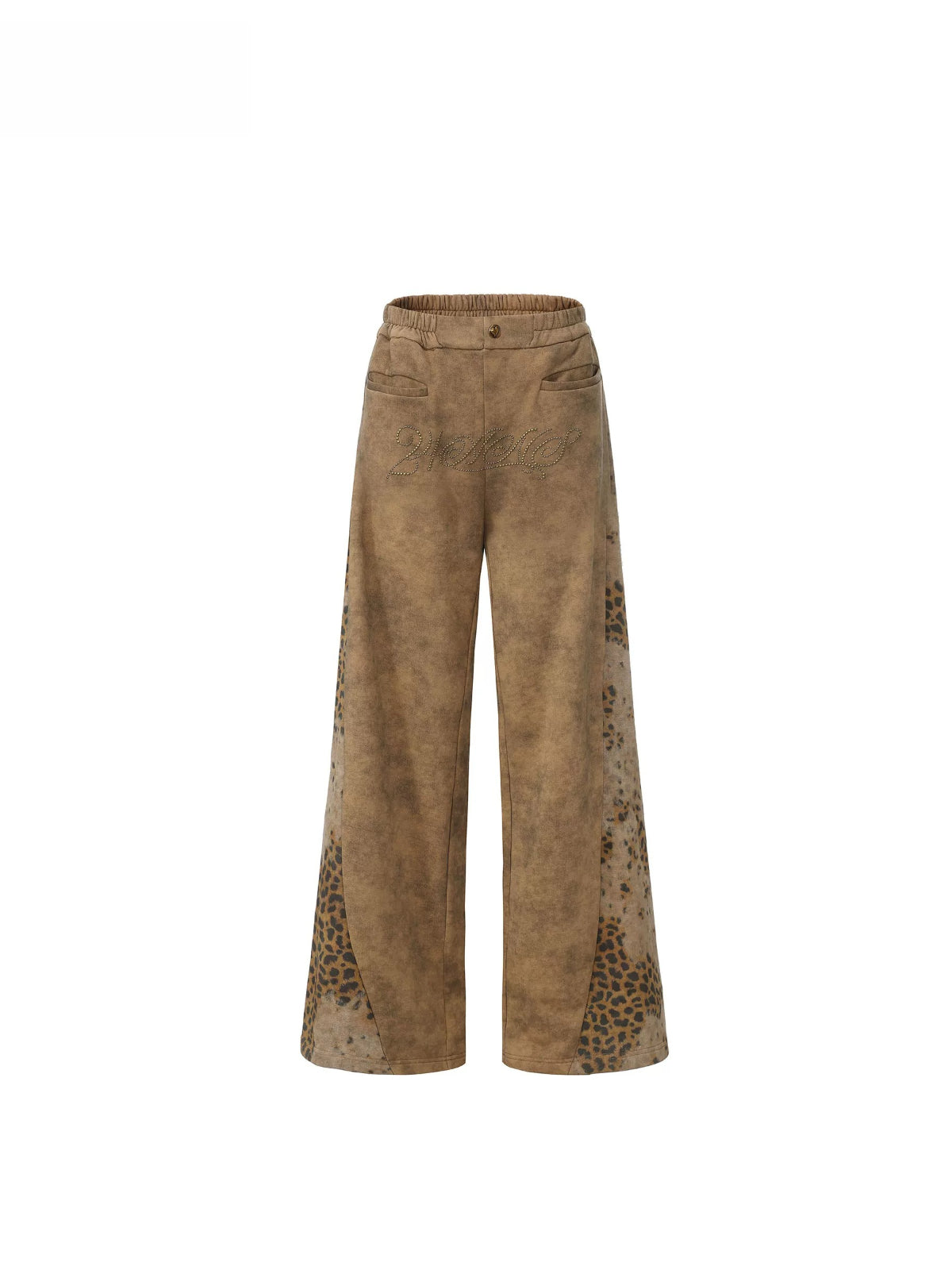 Tie-Dye Distressed Sweatpants