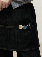 Vintage Pattern Button Hair Clip