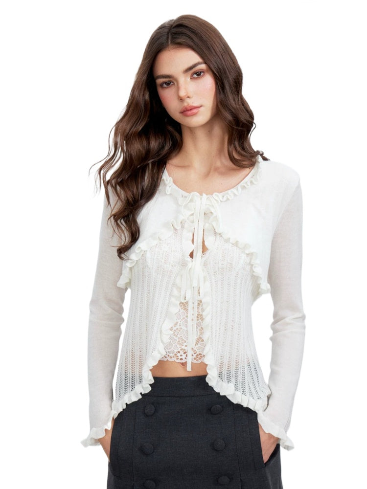 Lace Knit Cardigan