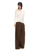 Ruched Off Shoulder Top