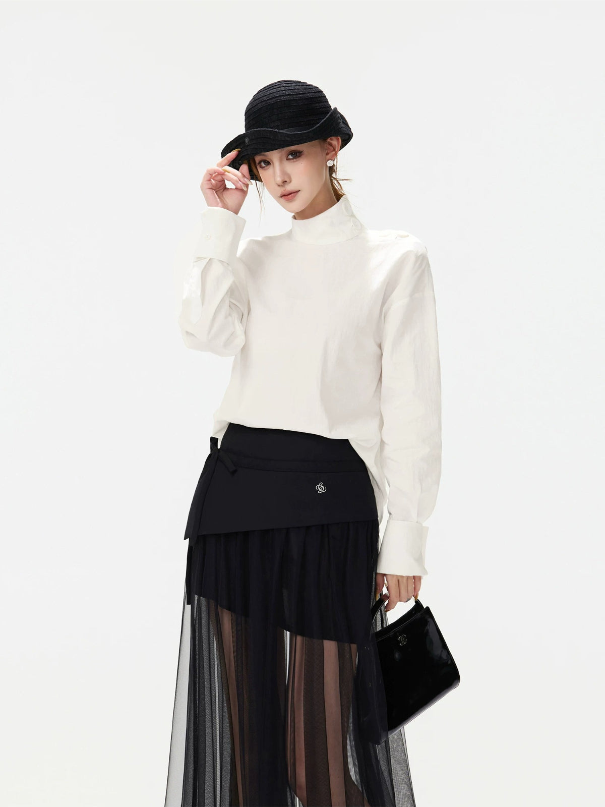 Minimalist Turtleneck Shirt