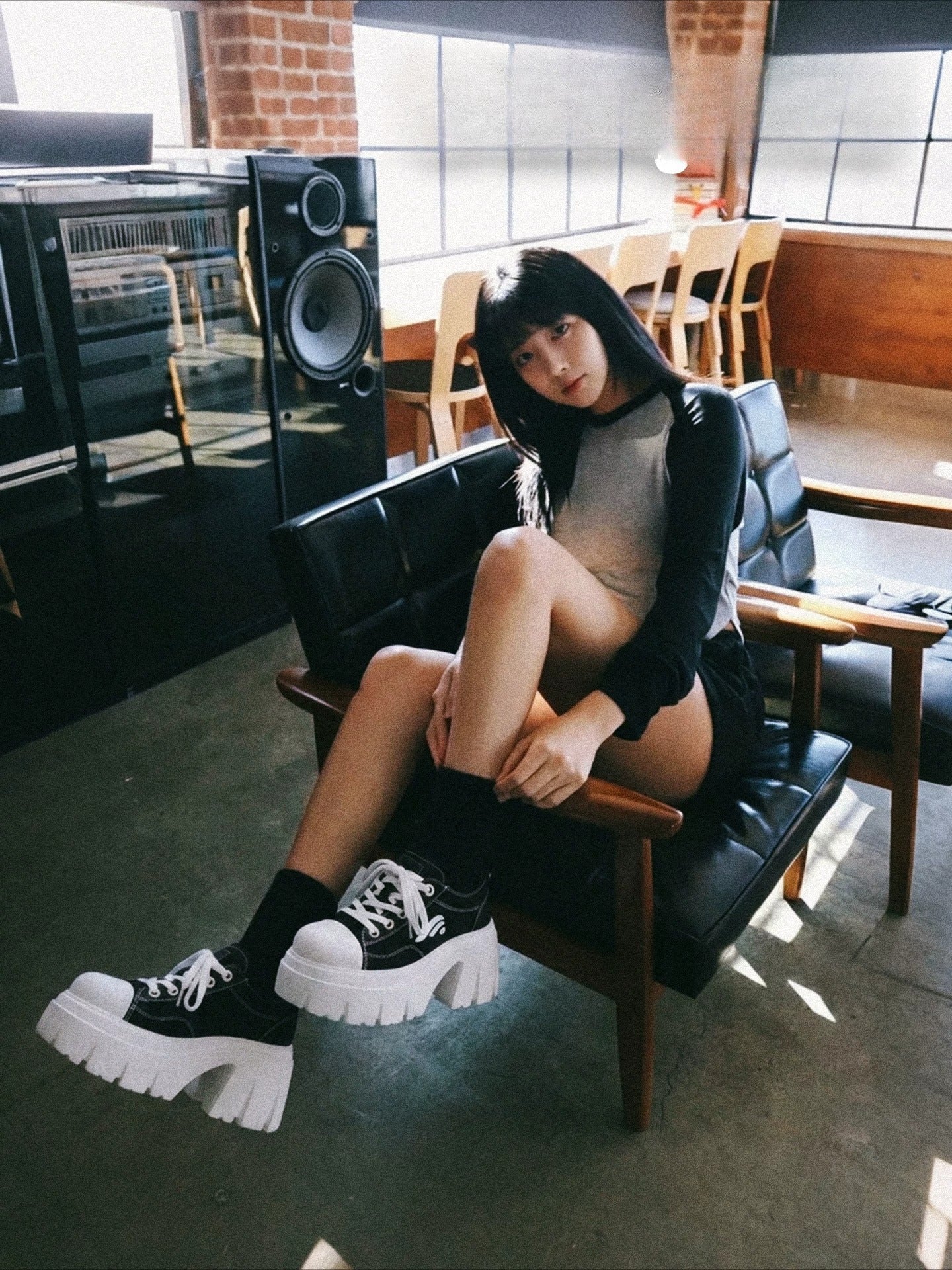 Platform Canvas Sneakers