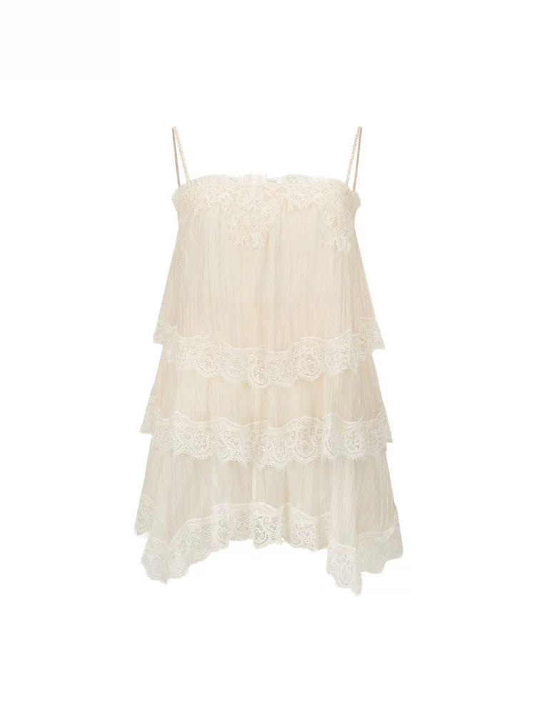Tiered Lace Cami Set