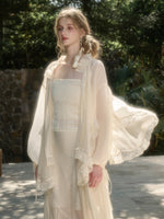 Lace Round Neck Trimmed Shirt