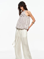 Linen Wide Leg Pants