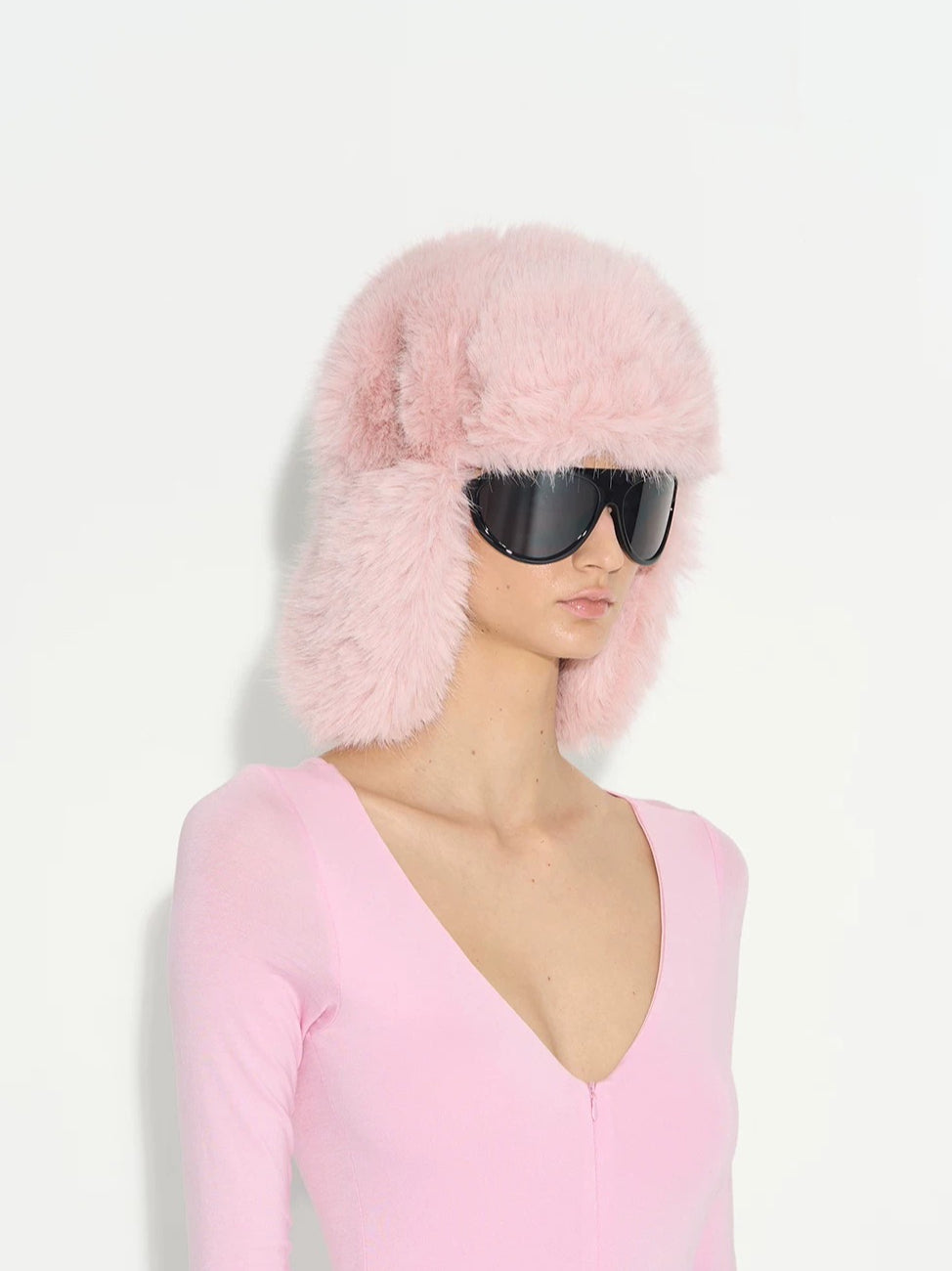 Plush Trapper Earflap Hat