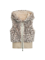 Leopard Faux Fur Vest