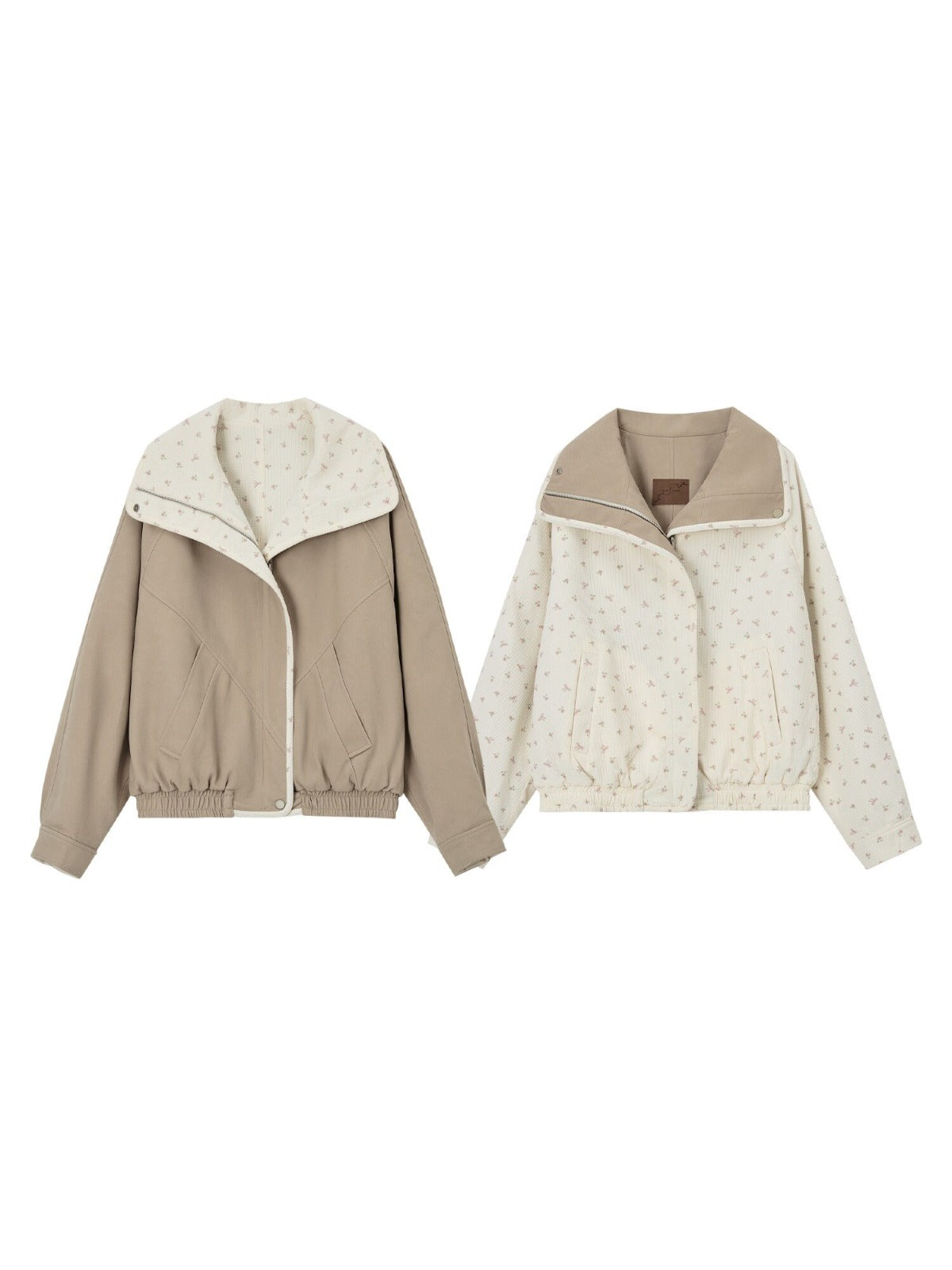 Reversible Floral Patchwork Jacket